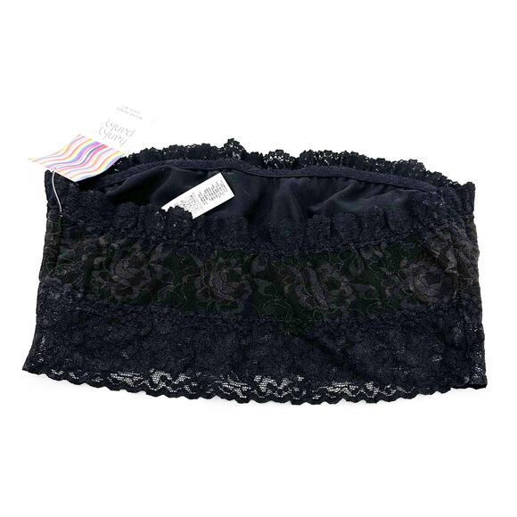 Hanky Panky Signature Lace Bandeau Bra Black Size Small New with tags - Picture 2 of 5